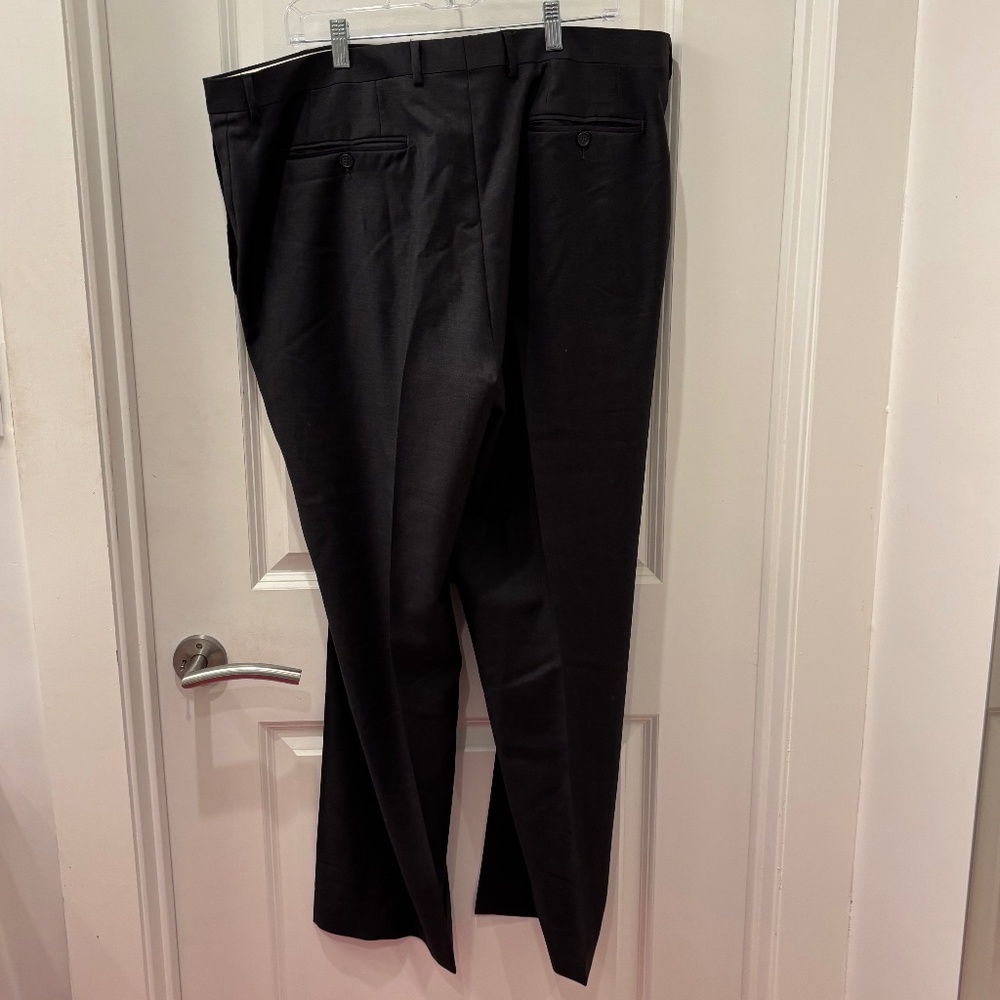 Preloved Santorini men’s charcoal gray dress slacks - 42W x 30L